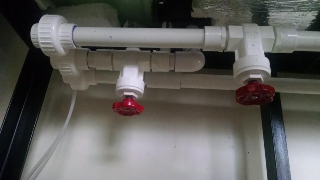Plumbing help, can gate valves be mounted upsidedown? Reef Central Online Community