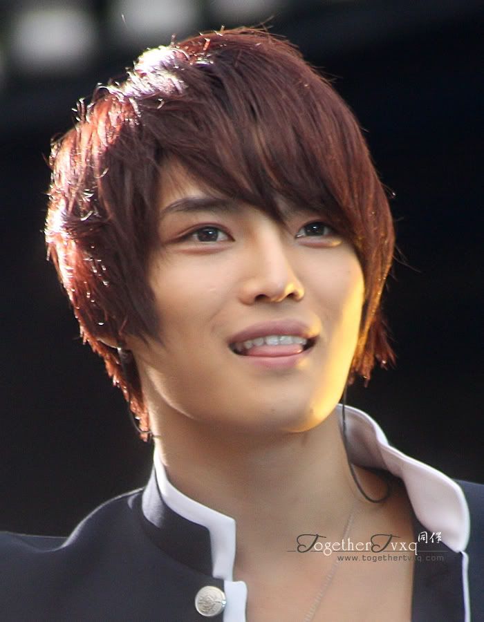 jaejoong hairstyle. his new hairstyle make him