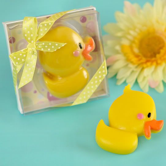 Ducky Duck Scented Soap Favor for Baby Shower or Birthday