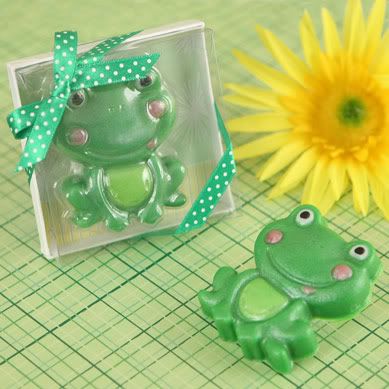 Froggy Frog Scented Soap Baby Shower/Birthday Favors