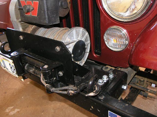 CJ5 Winch Mount Pictures?? - JeepForum.com jeep yj heater control diagram 