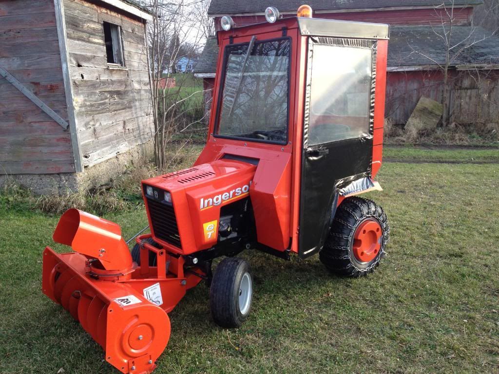 Ingersoll 3012 Snowblowing pics and Video Case Colt Ingersoll Tractors