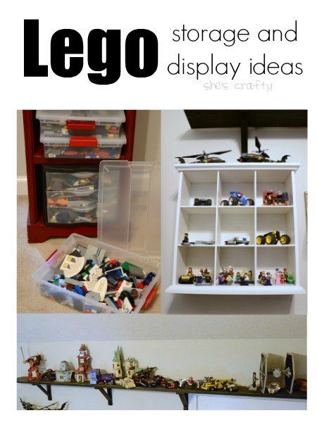 lego storage and display ideas