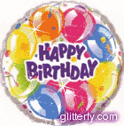 Happy Birthday - Balloons