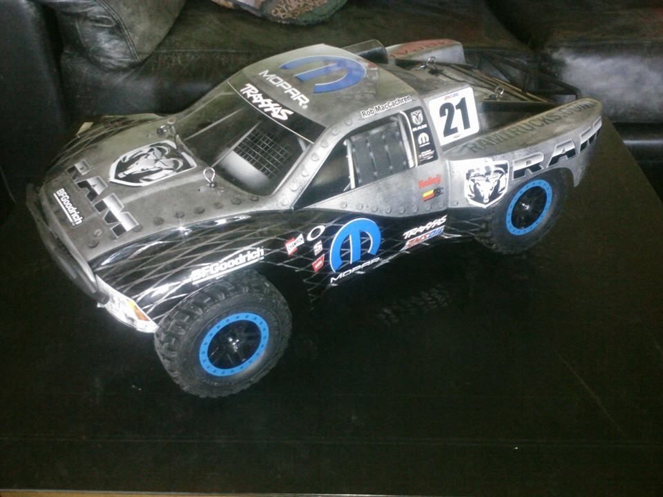 traxxas slash mopar body