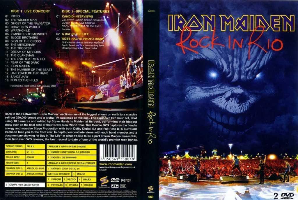 Iron Maiden Rock In Rio (2DVD Full)