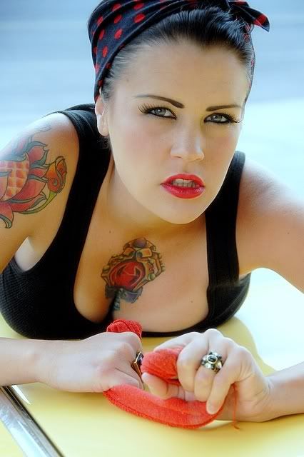 Tattoo woman Pictures, Images and Photos