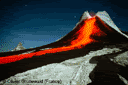 Lava by Moonlight by Olivier Grunewald