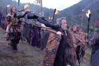Outlander - Viking funeral following an attack by the Aliens