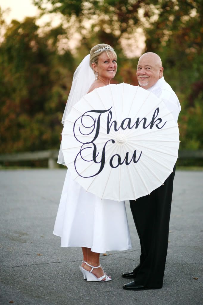 Thank You Parasol 25.00 plus shipping Pictures, Images and Photos