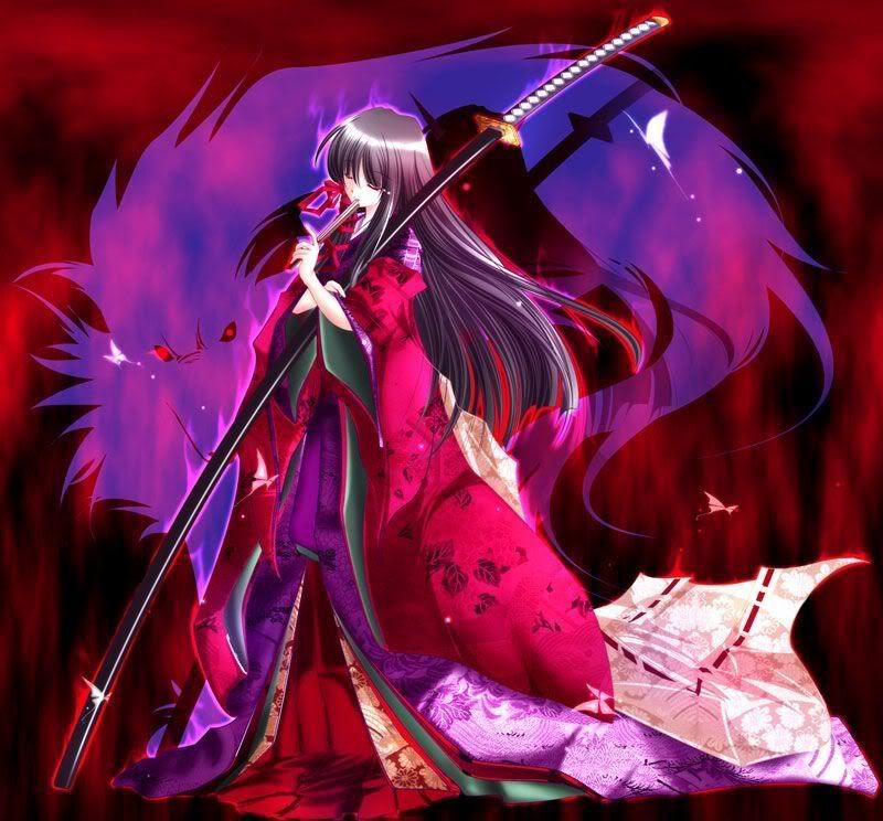 Anime Female Samurai