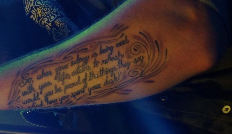 Here is, without a doubt, the clearest pic of the tattoo yet!