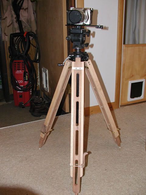 wood tripod plans