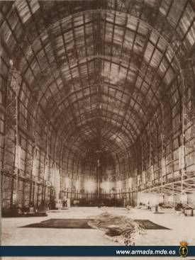 Interior Hangar para dirigibles, S. Javier