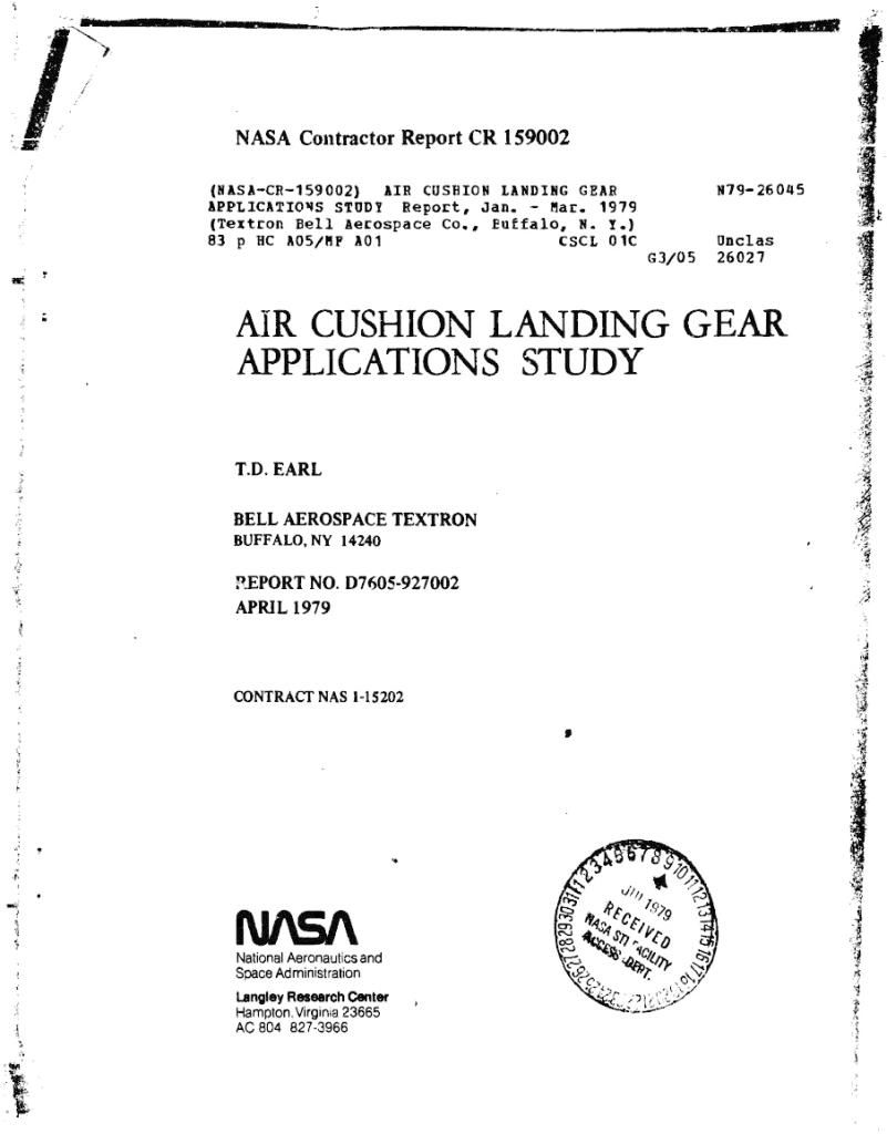 Aircushion NASA