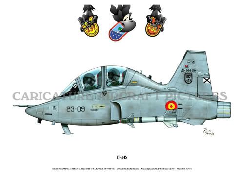 Caricature Aircraft Pictures spanish f5