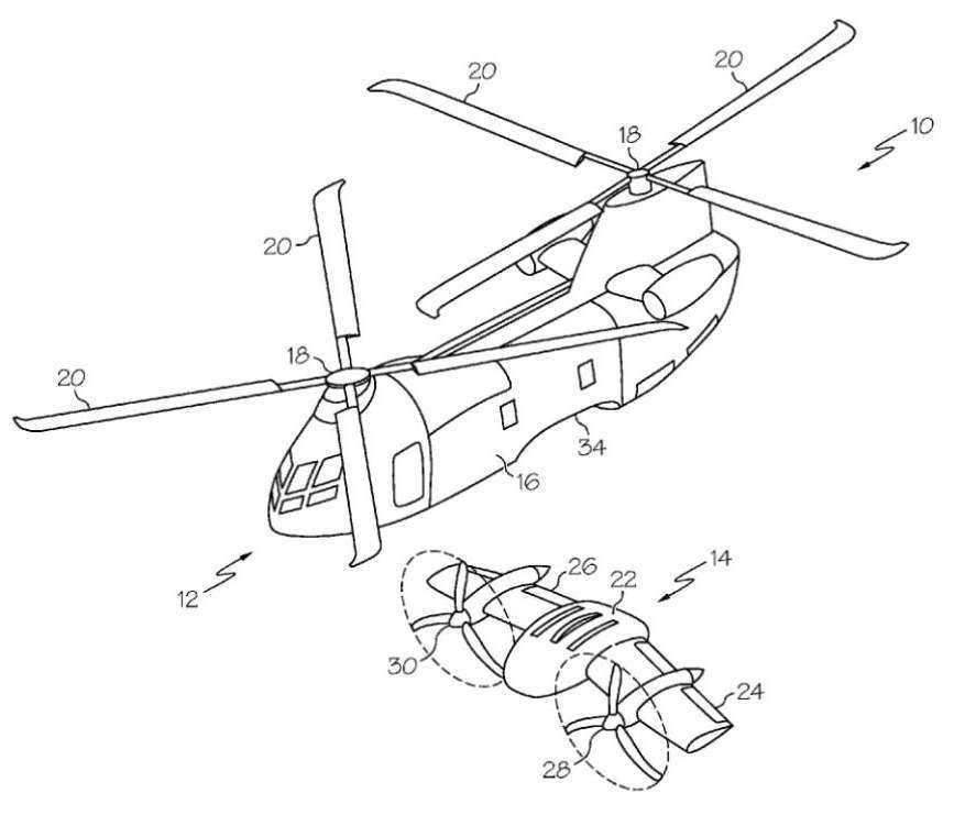 new Boeing compound helicopter patent
