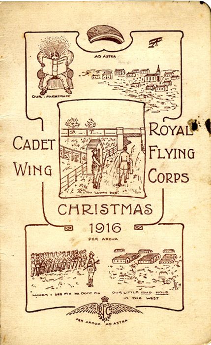 Christmas 1916 Royal Flying Corps