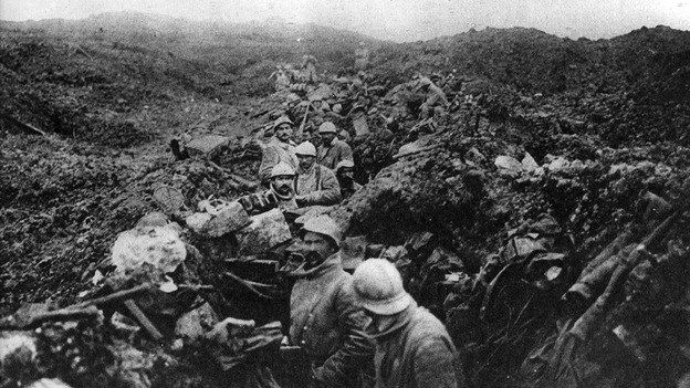 Trinchera en Verdun