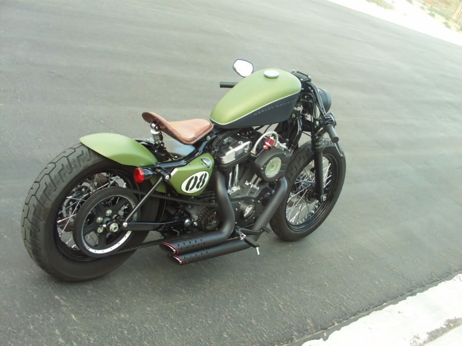 Harley Davidson Sportster Bobber. of the obbers and here is