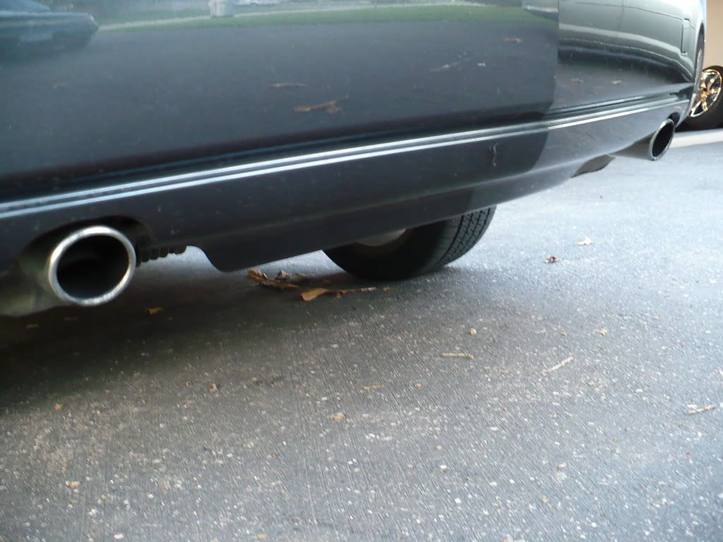 Exhaust tips pointing downward Cadillac Owners Forum