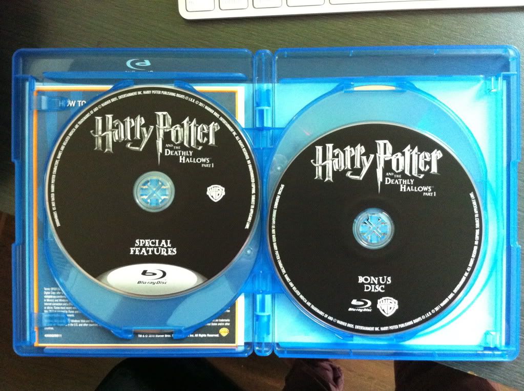 harry potter and the deathly hallows part 1 blu ray combo pack. as the Regular Combo Pack.