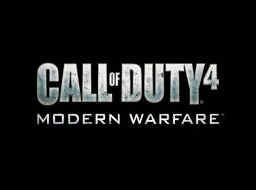 call of duty 4 logo. call of duty 4 logo. call of