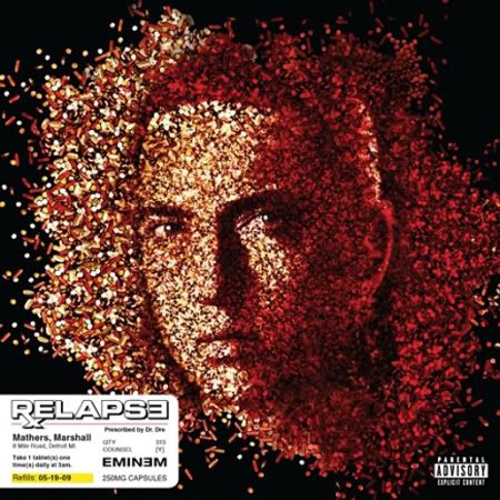 eminem cd cover relapse. (Eminem Relapse Album )