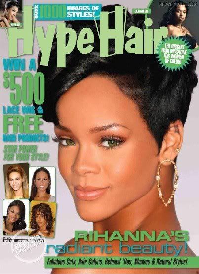 hype hair on Hype Hair Mag Cover Photo     Rihanna Is On The Cover Of Hype Hair