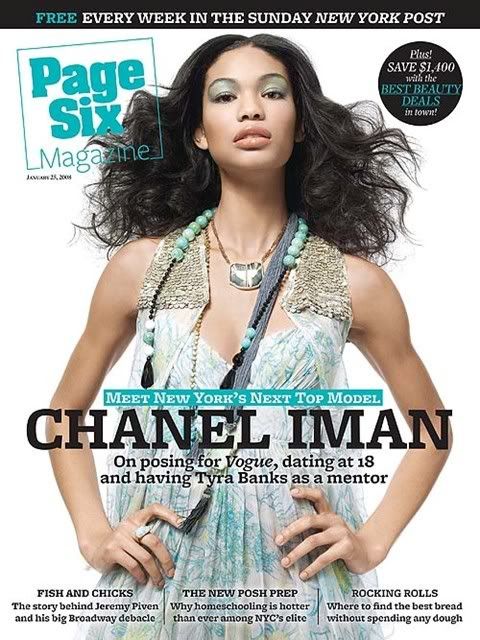 Chanel Iman Page Six Magazine Interview