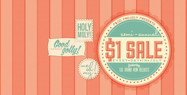Dollar Day Sale at Pixel & Co