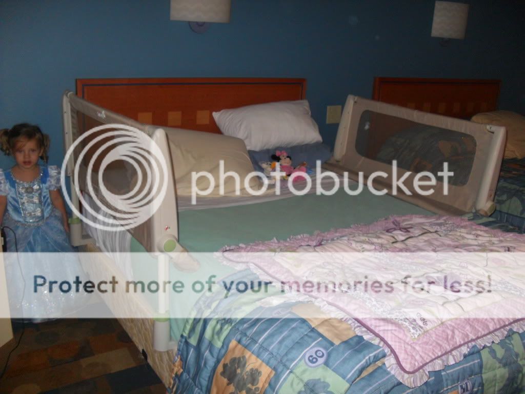 bed rails on beds at disney BabyCenter