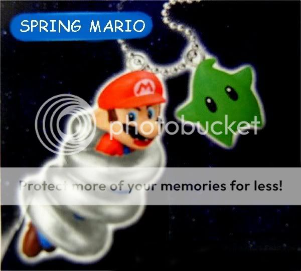 SPRING MARIO +GREEN LUMA Super Mario Galaxy yujinMascot  