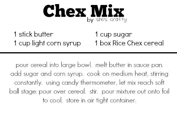 chex mix, recipe, sweet, gooey, snack