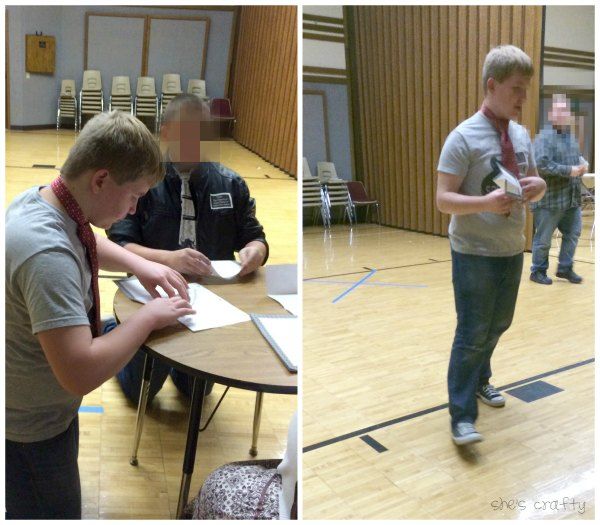 YW/YM Missionary Activity - make a paper airplane and fly it into a circle