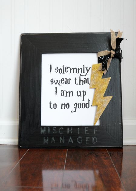Harry Potter Art - I solemnly swear that I am up to no good