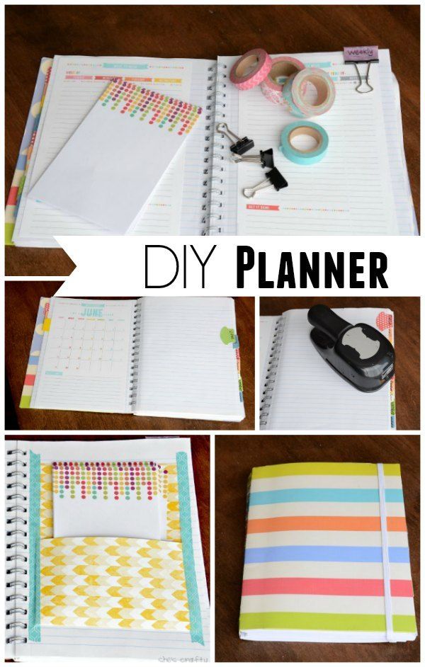 She's crafty: DIY Planner