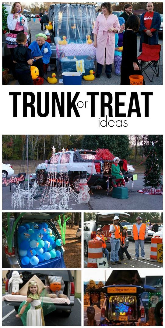 ideas for trunk or treat