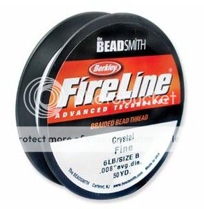 FIRELINE THREAD 6LB 50YD CRYSTAL CLEAR .008  