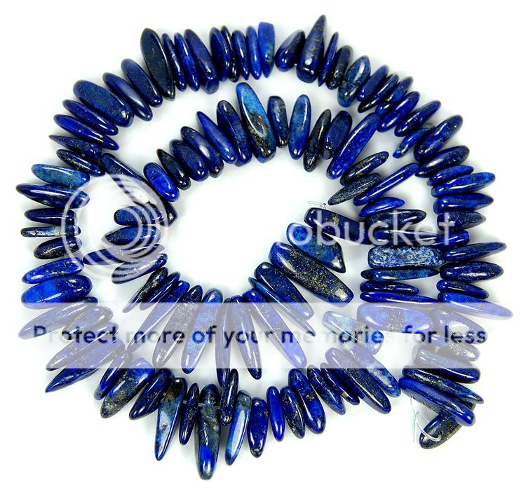  indigo lapis lazuli stick beads 16 condition brand new color indigo 