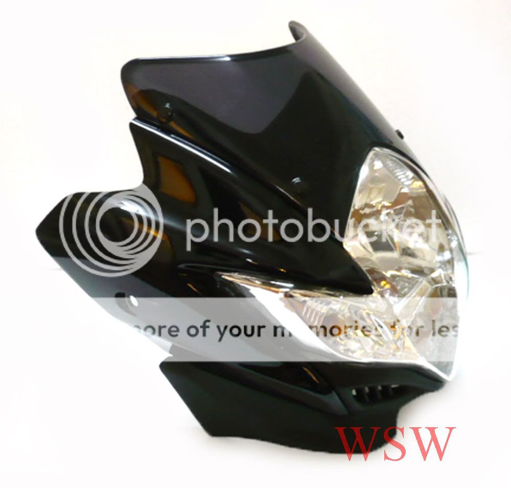   Streetfighter Headlight Fairing GSXR ZX6 ZX10 R6 R1 CBR