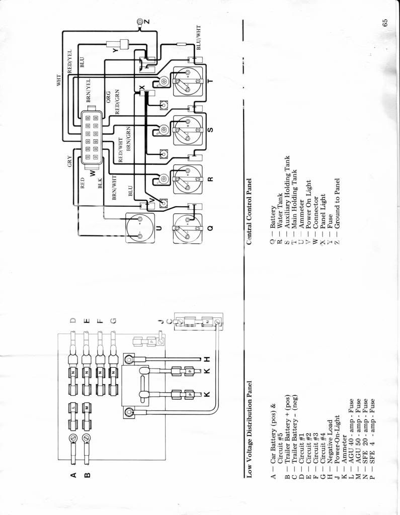 1973 31' Sovereign wiring schematic - Airstream Forums interstate trailer wiring diagram 