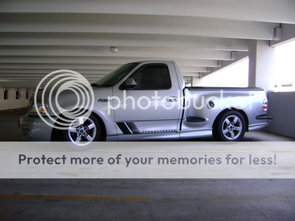 Ford lightning supercharged decal #6