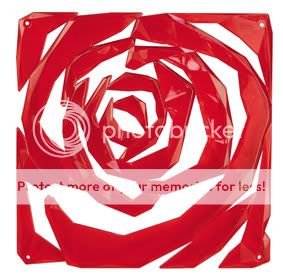 Koziol Romance Partition/Wall Decoration   Red  