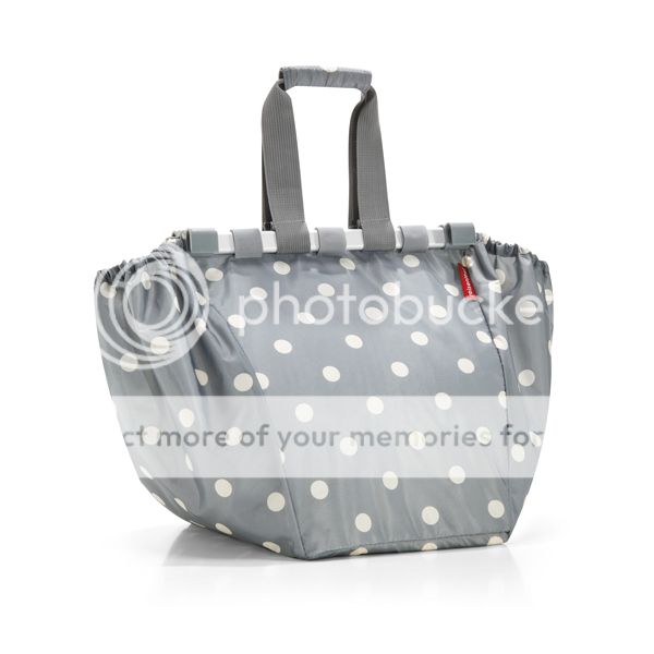 Reisenthel Easy Shopping Bag Reusable Eco Cart Grey Dot  