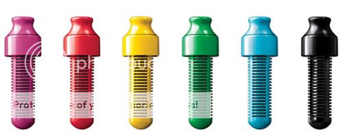 Bobble Water Filter of Bobble Bottle Choose Color Karim Rashid Design 