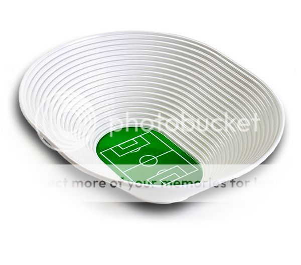 Ototo Foot Bowl Sport Football Snack Serving Bowl  