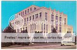 Travis County Courthouse Austin Texas circa early 1950s  