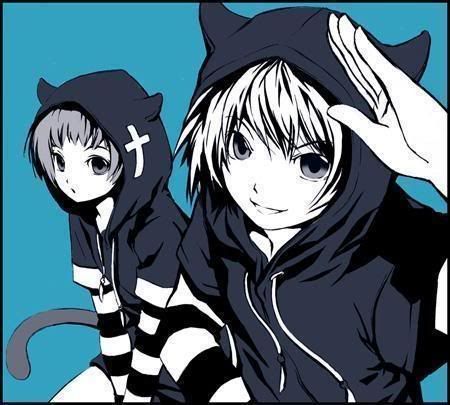 Anime Cat Twins Photo by xLetTheChainBreakx | Photobucket