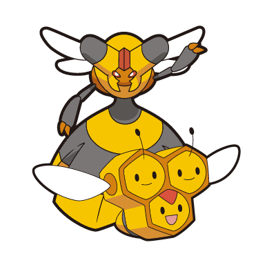 Combee Evolution gif by cutebuneary | Photobucket